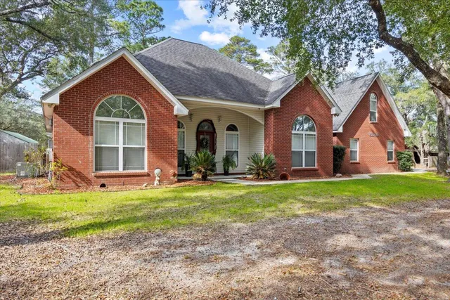 a view of outdoor space with trees