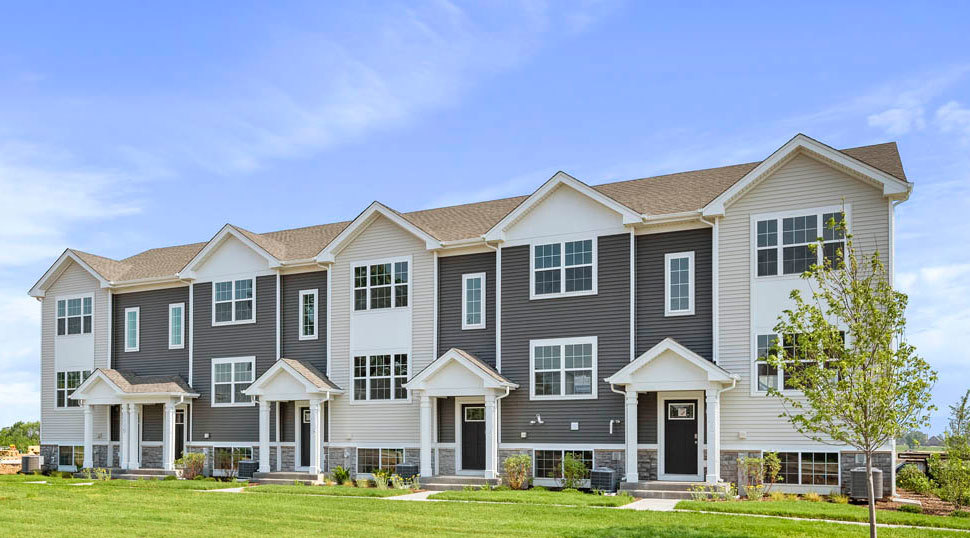 1479 Yosemite Way Pingree Grove, IL 60140 - Photo 1 of 27 a front view of building with yard and green space
