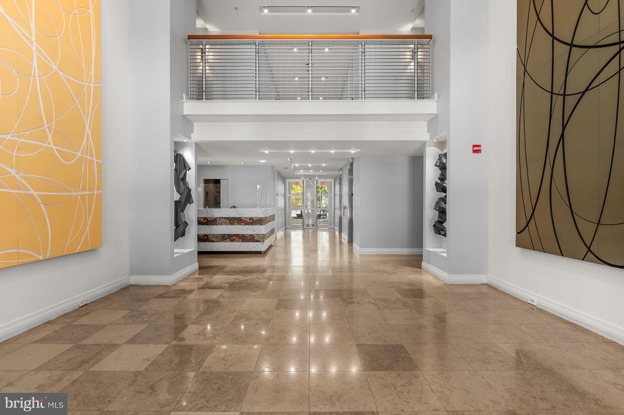 1300 13th Street Northwest, Unit 801 Washington, DC 20005 - Photo 25 of 28 Lobby with concierge service