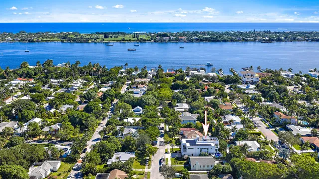 a view of a city with ocean view