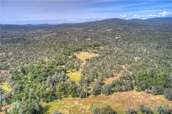 a view of city and mountain