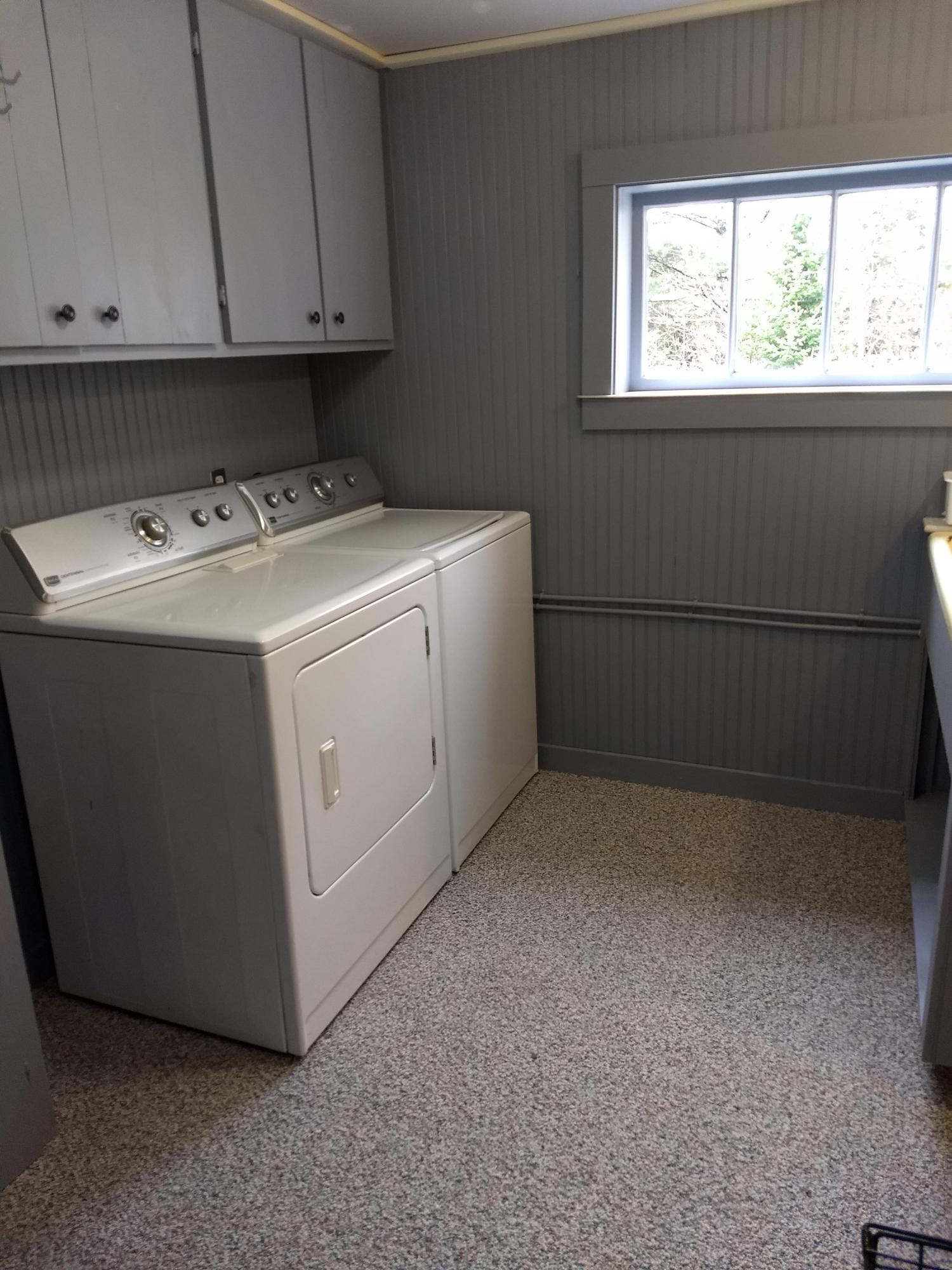 221 East Side Road Hancock, ME 04640 - Photo 29 of 30 Washer & dryer with cabinets.