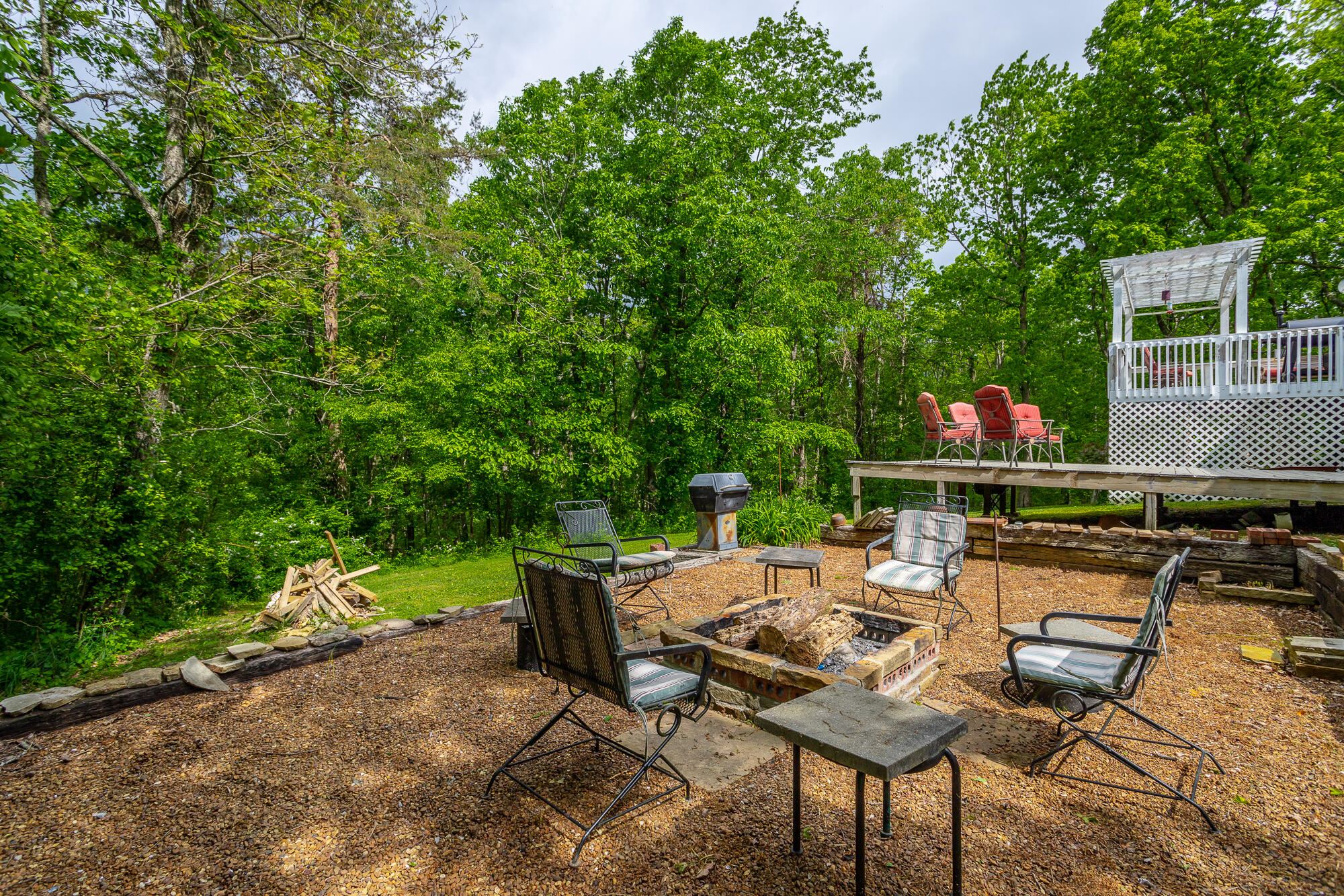 188 Lookout Drive Rising Fawn, GA 30738 - Photo 19 of 70 Firepit Area