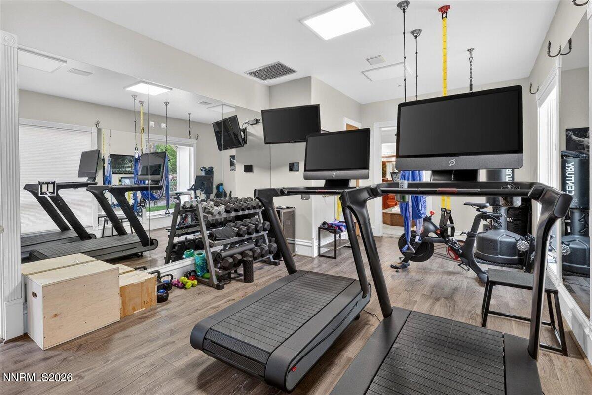 5925 Lake Geneva Court Reno, NV 89511 - Photo 57 of 84 a view of a room with gym equipment
