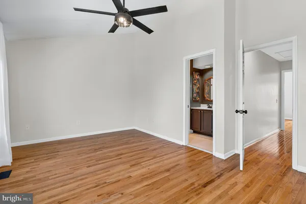 wooden floor in an empty room