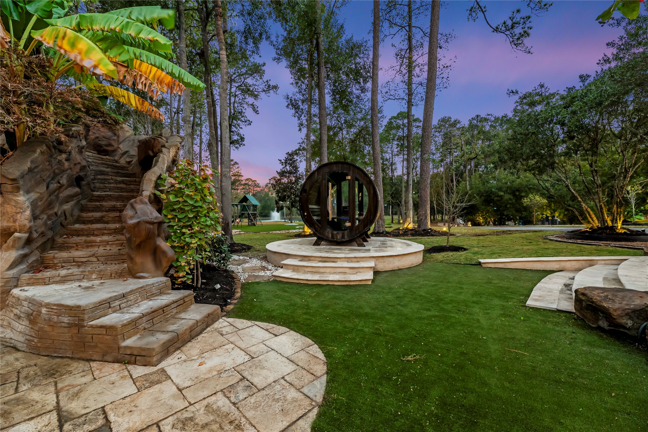 38262 Windy Ridge Trail Magnolia, TX 77355 - Photo 43 of 50 a view of a swimming pool with a yard