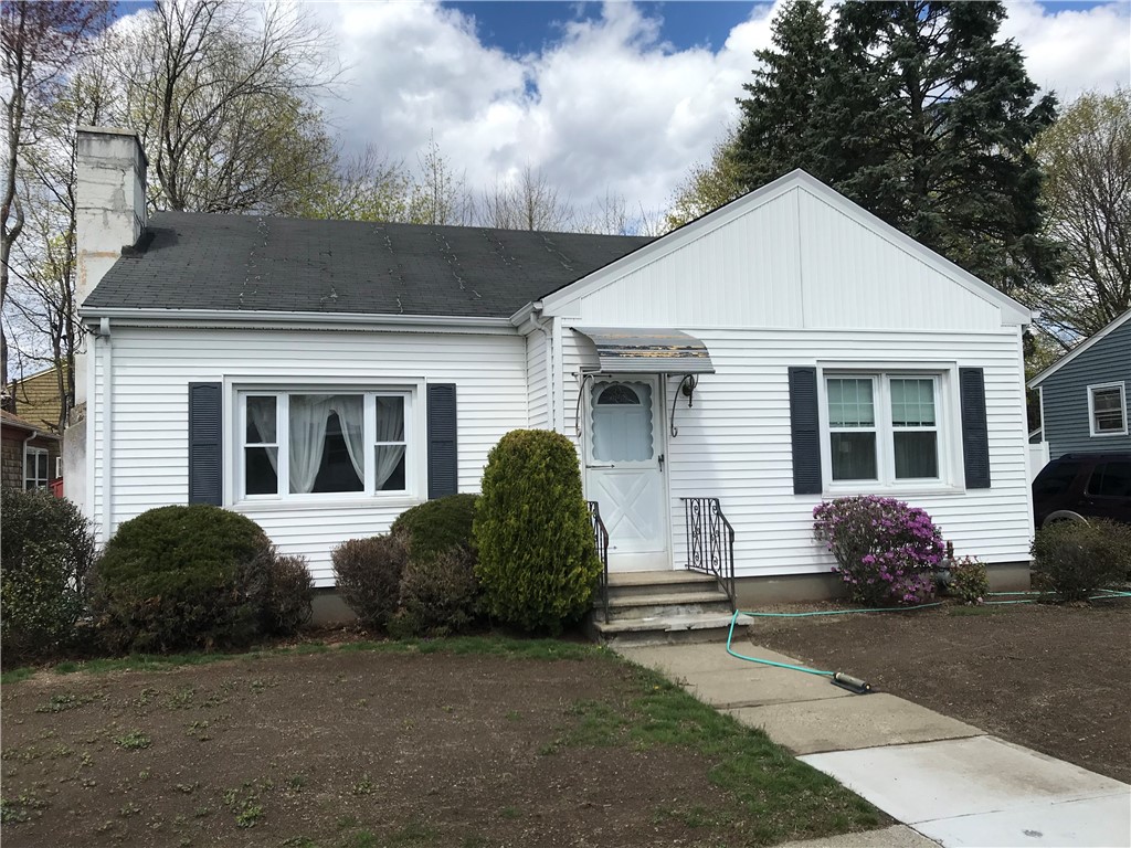 Vinyl siding, replacement windows and new roof.