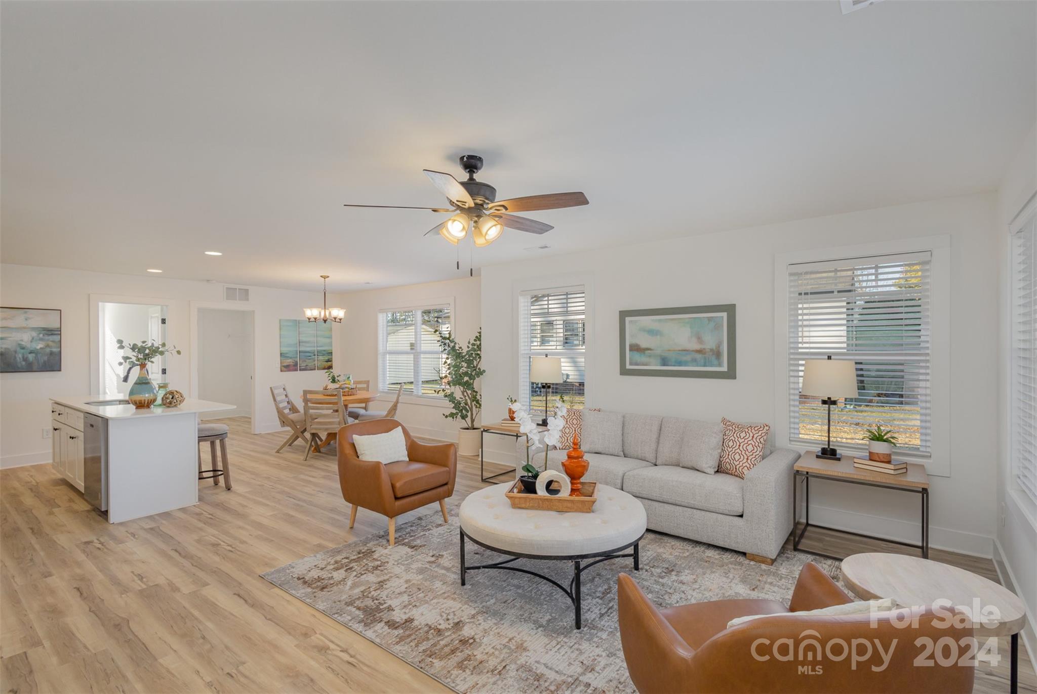 2832 South Ridge Avenue Concord, NC 28025 - Photo 3 of 18 a living room with furniture and view of kitchen