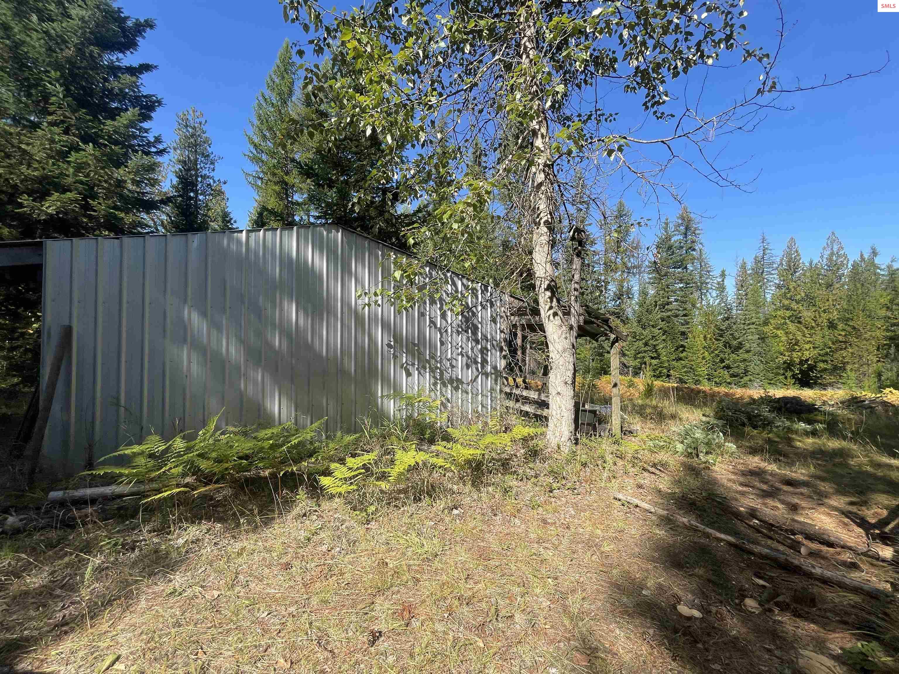 631 Wolverine Road Moyie Springs, ID 83845 - Photo 86 of 87 Hay Shed beside Pasture/Cabins. 2 frost-free spigots and electricity on site.