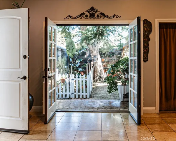 a view of a entryway door of the house