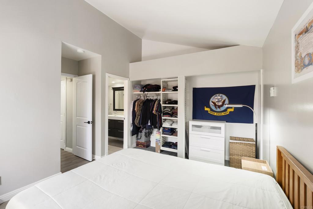 2920 Briarwood Road, Unit G11 Bonita, CA 91902 - Photo 14 of 23 a bedroom with a bed and a closet