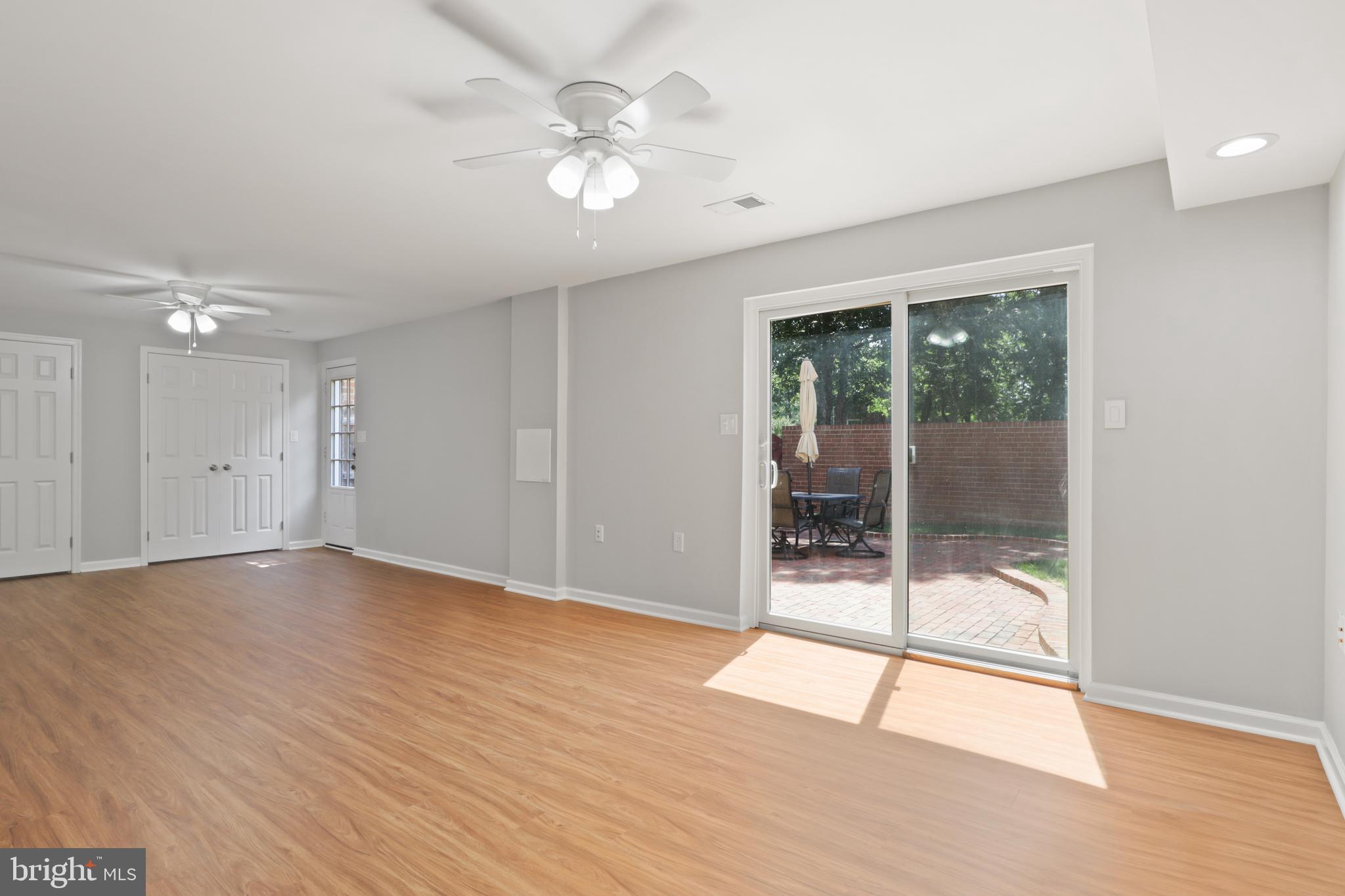 5955 Queenston Street Springfield, VA 22152 - Photo 38 of 63 L1 Rec Room with Two Doors to Access Patio