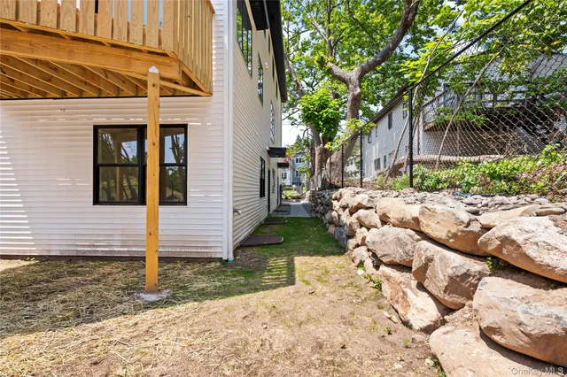 a view of a house with a patio