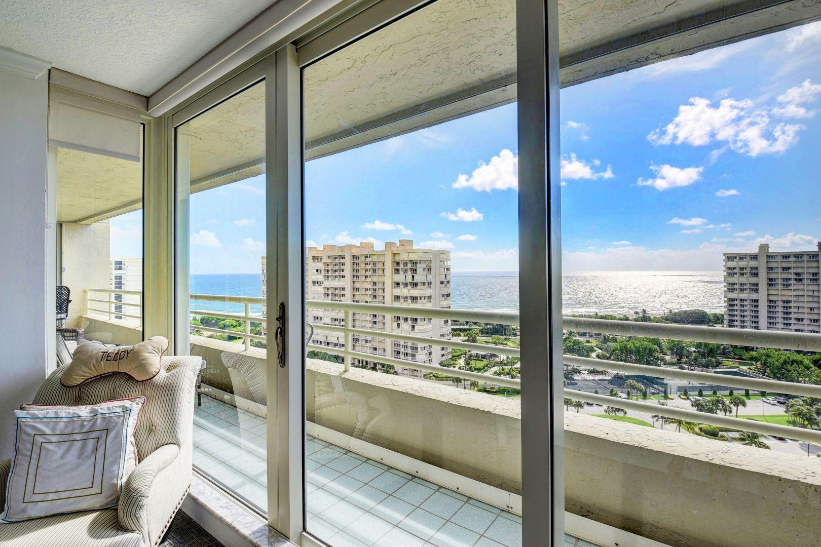 4201 North Ocean Boulevard, Unit 1608 Boca Raton, FL 33431 - Photo 23 of 50 Balcony