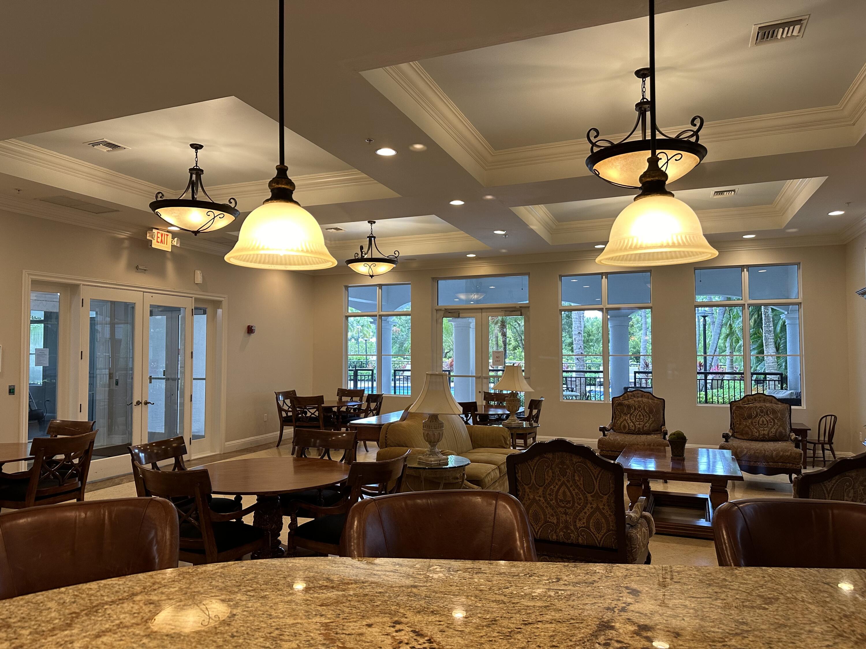 1660 Renaissance Commons Boulevard, Unit 2218 Boynton Beach, FL 33426 - Photo 41 of 47 99 Party Room Lounge Social Hall