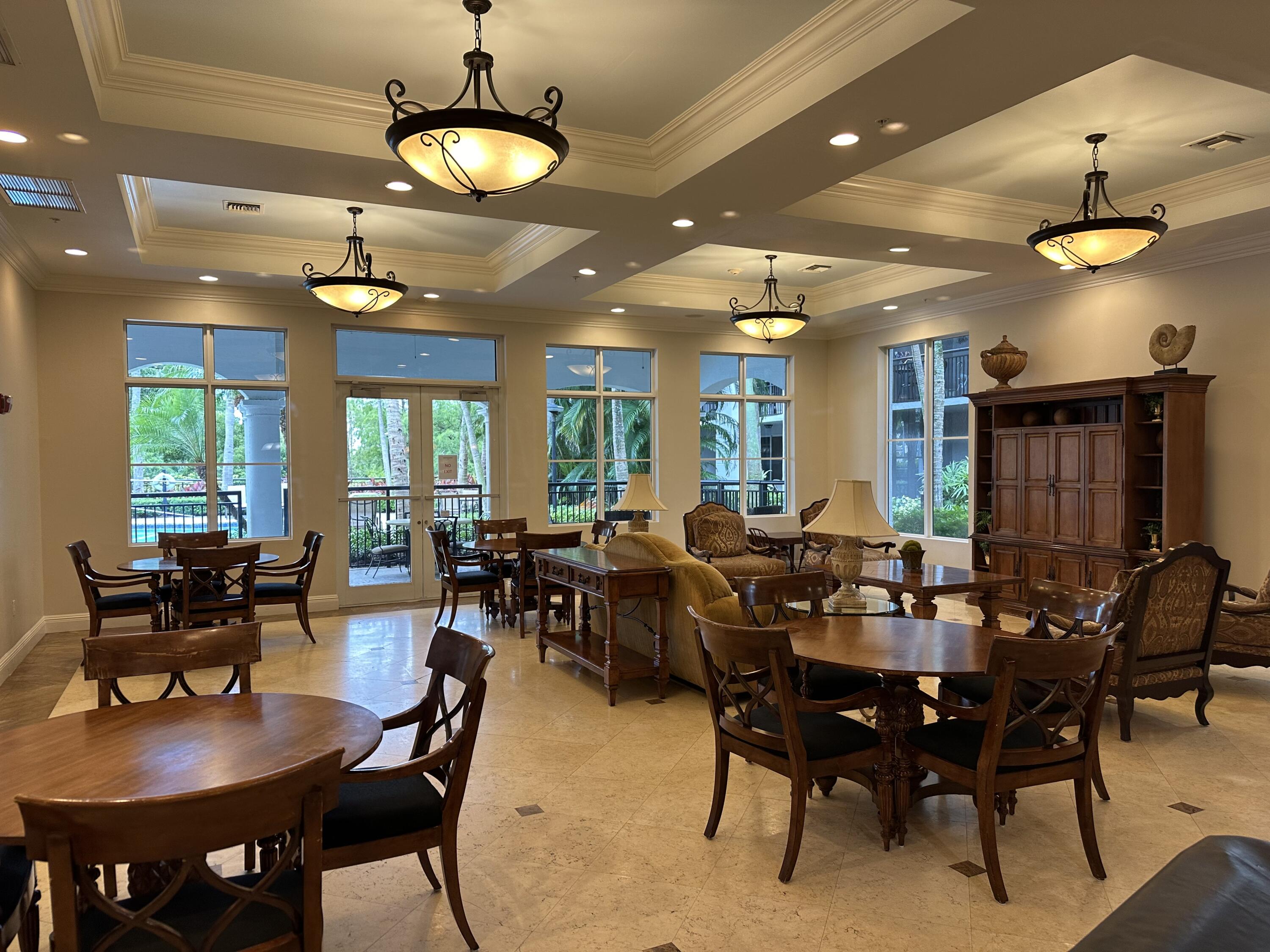 1660 Renaissance Commons Boulevard, Unit 2218 Boynton Beach, FL 33426 - Photo 42 of 47 99 Party Room Social Hall