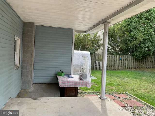 a view of a small space