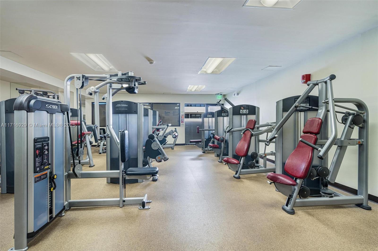 151 Crandon Boulevard, Unit 534 Key Biscayne, FL 33149 - Photo 35 of 49 a view of a room with gym equipment