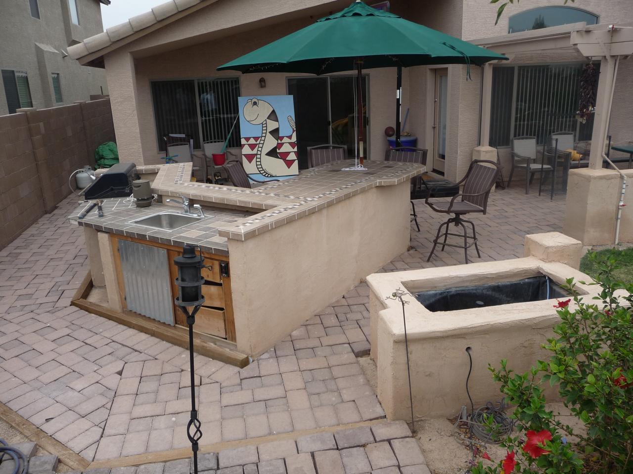 45048 West Jack Rabbit Trail Maricopa, AZ 85139 - Photo 21 of 22 Backyard Kitchen