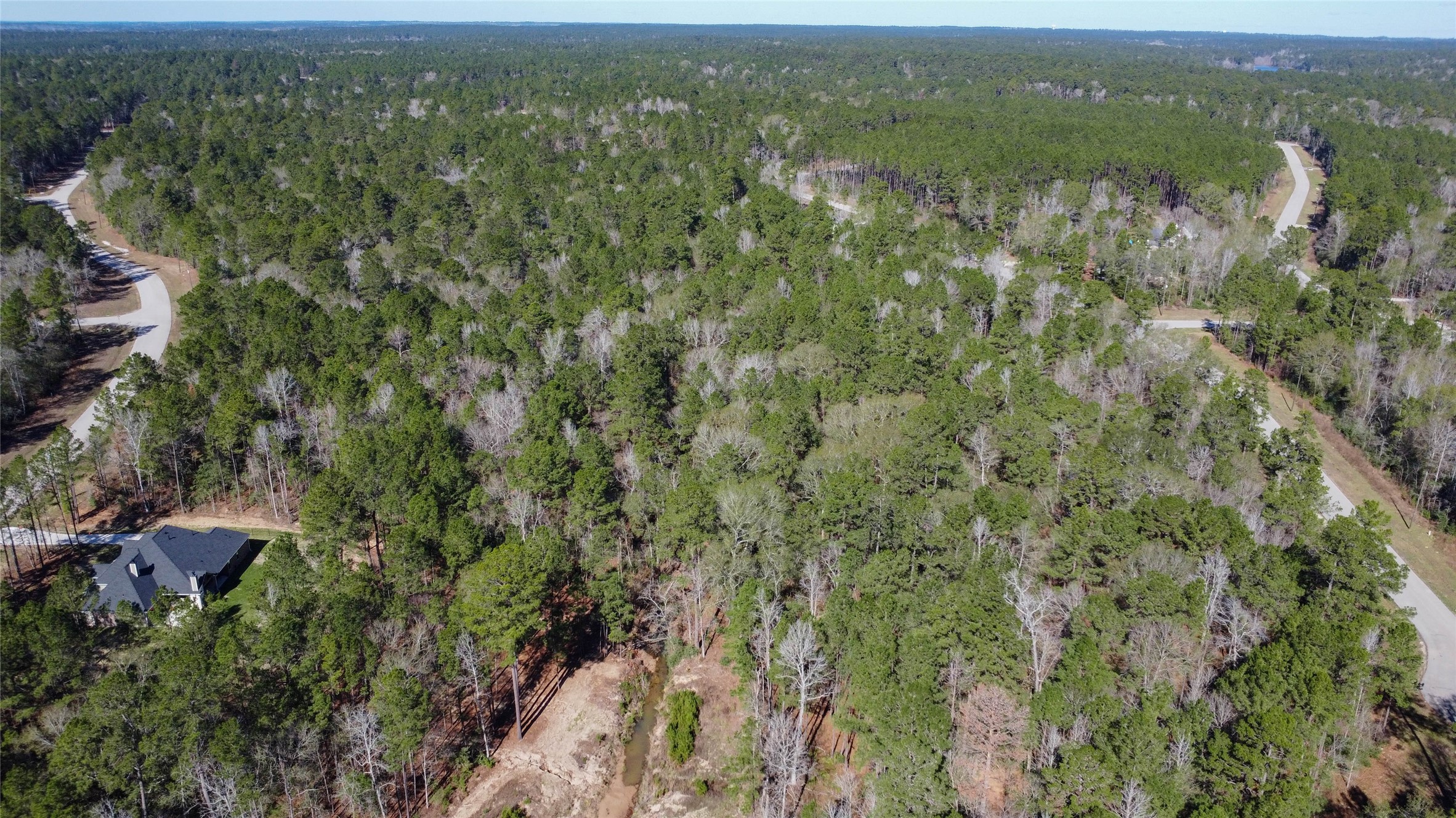 0 Bighorn Road Huntsville, TX 77340 - Photo 13 of 22 an aerial view of residential houses with outdoor space and trees