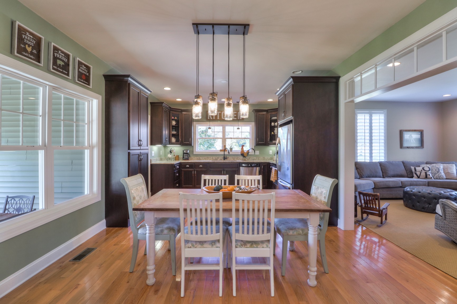 4275 Cairo Bend Road Lebanon, TN 37087 - Photo 12 of 41 a view of a dining room with furniture window and wooden floor
