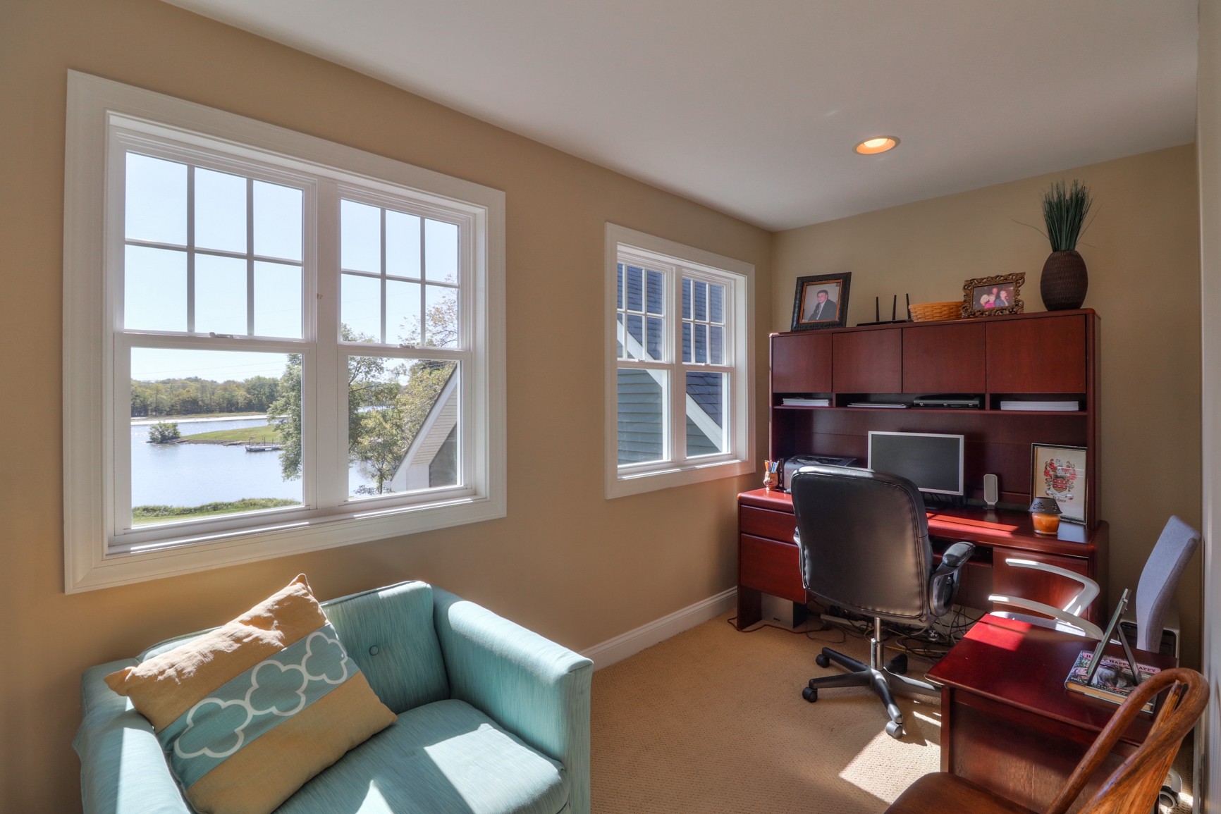 4275 Cairo Bend Road Lebanon, TN 37087 - Photo 23 of 41 a view of a workspace with furniture and a window
