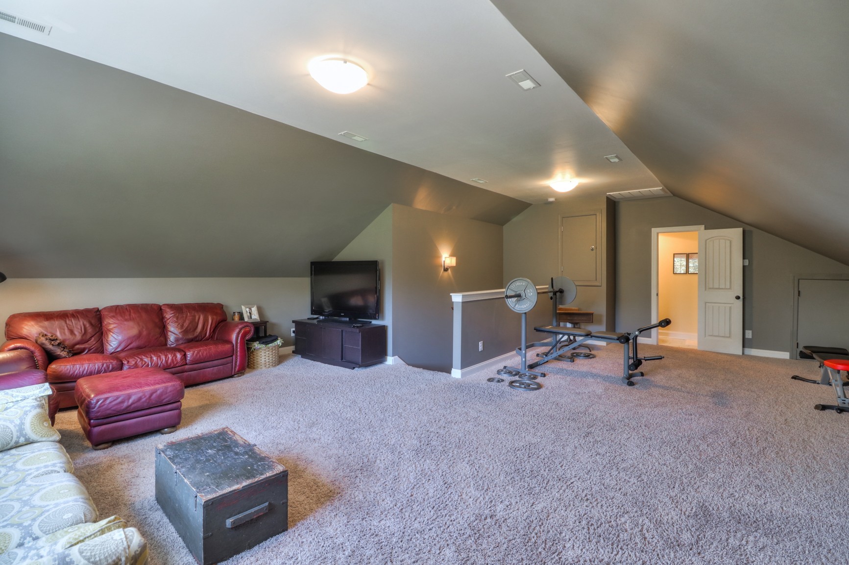 4275 Cairo Bend Road Lebanon, TN 37087 - Photo 32 of 41 a living room with furniture gym equipment and a view of living room