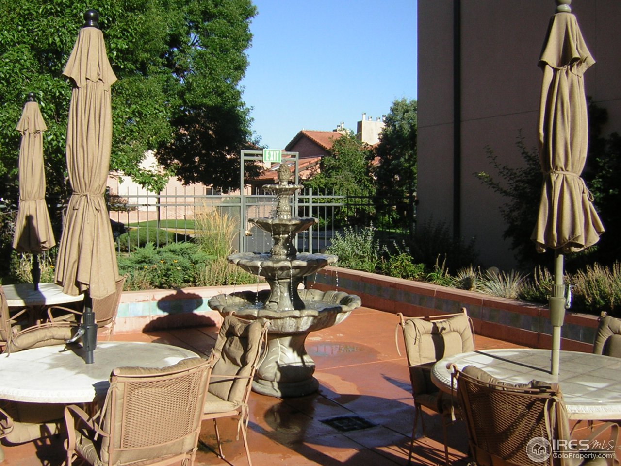 4500 Baseline Road, Unit 2207 Boulder, CO 80303 - Photo 3 of 16 a view of balcony with chairs and a potted plant