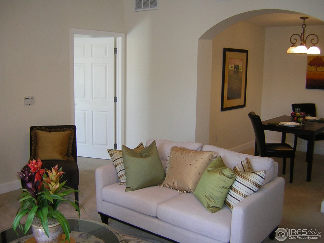 4500 Baseline Road, Unit 2207 Boulder, CO 80303 - Photo 10 of 16 a living room with furniture and a potted plant
