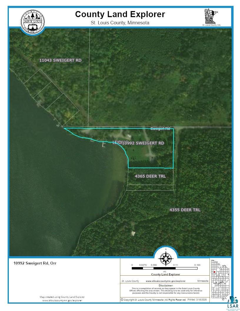 10992 Sweigert Road Orr, MN 55771 - Photo 12 of 17 Map / location