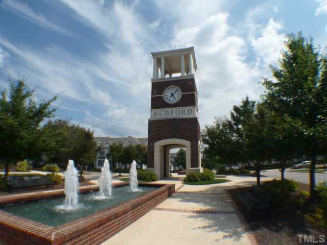 2511 Treen Street Raleigh, NC 27614 - Photo 23 of 25 Clock tower & fountain