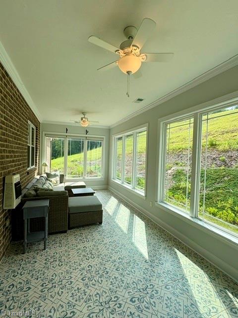 2093 Champion Road Ferguson, NC 28624 - Photo 36 of 49 Main level enclosed sunroom