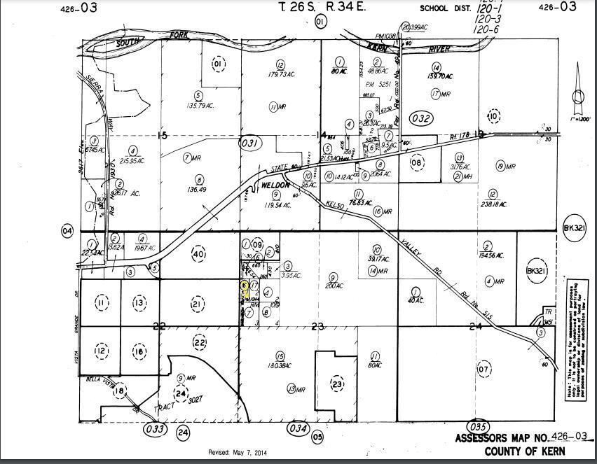 Swenson Ranch Road Weldon, CA 93283 - Photo 8 of 8 42603416 map