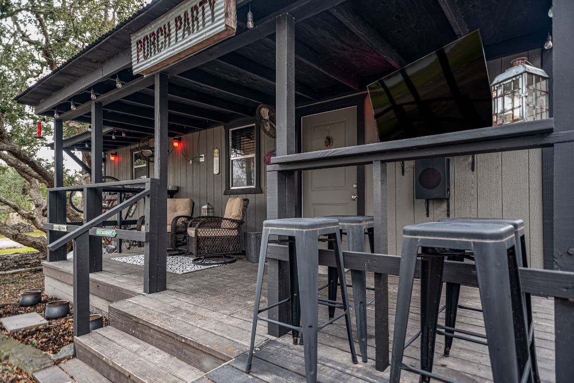 1236 Riverside Drive Palacios, TX 77465 - Photo 26 of 35 a view of porch with seating space