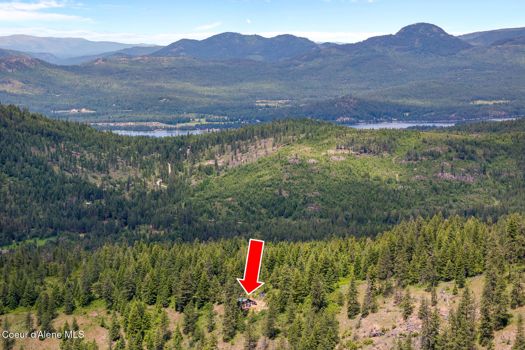 912 Otts Road Sagle, ID 83860 - Photo 13 of 44 Aerial_OttsBasinRd-10_Arrow