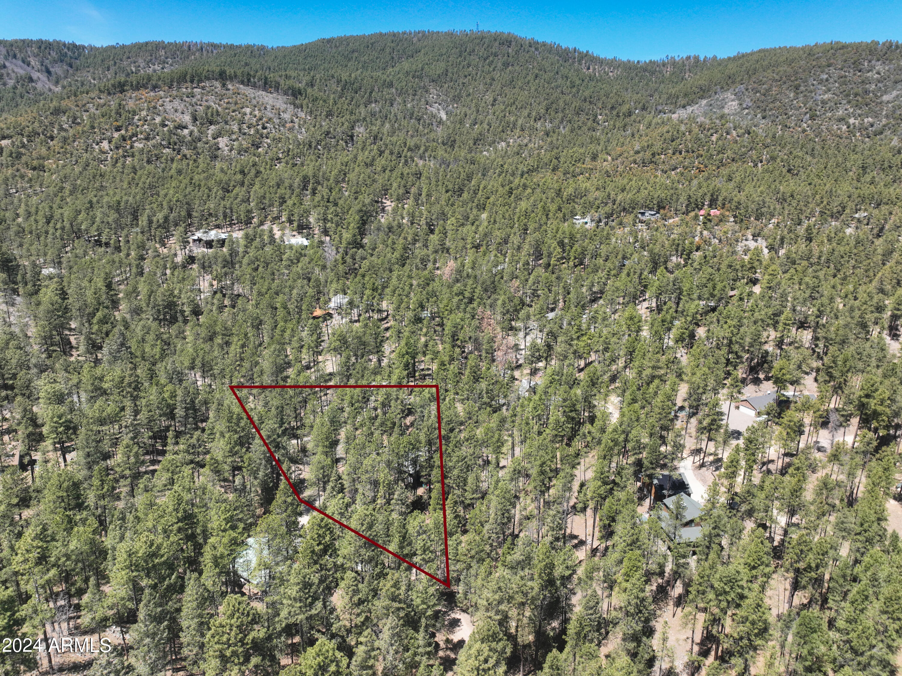 4254 East Sheldon Road Prescott, AZ 86303 - Photo 28 of 34 Aerial Overview 4