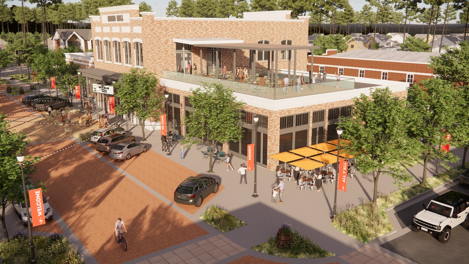 9170 Grand Jubilee Drive Montgomery, TX 77316 - Photo 14 of 18 an aerial view of a house with a yard