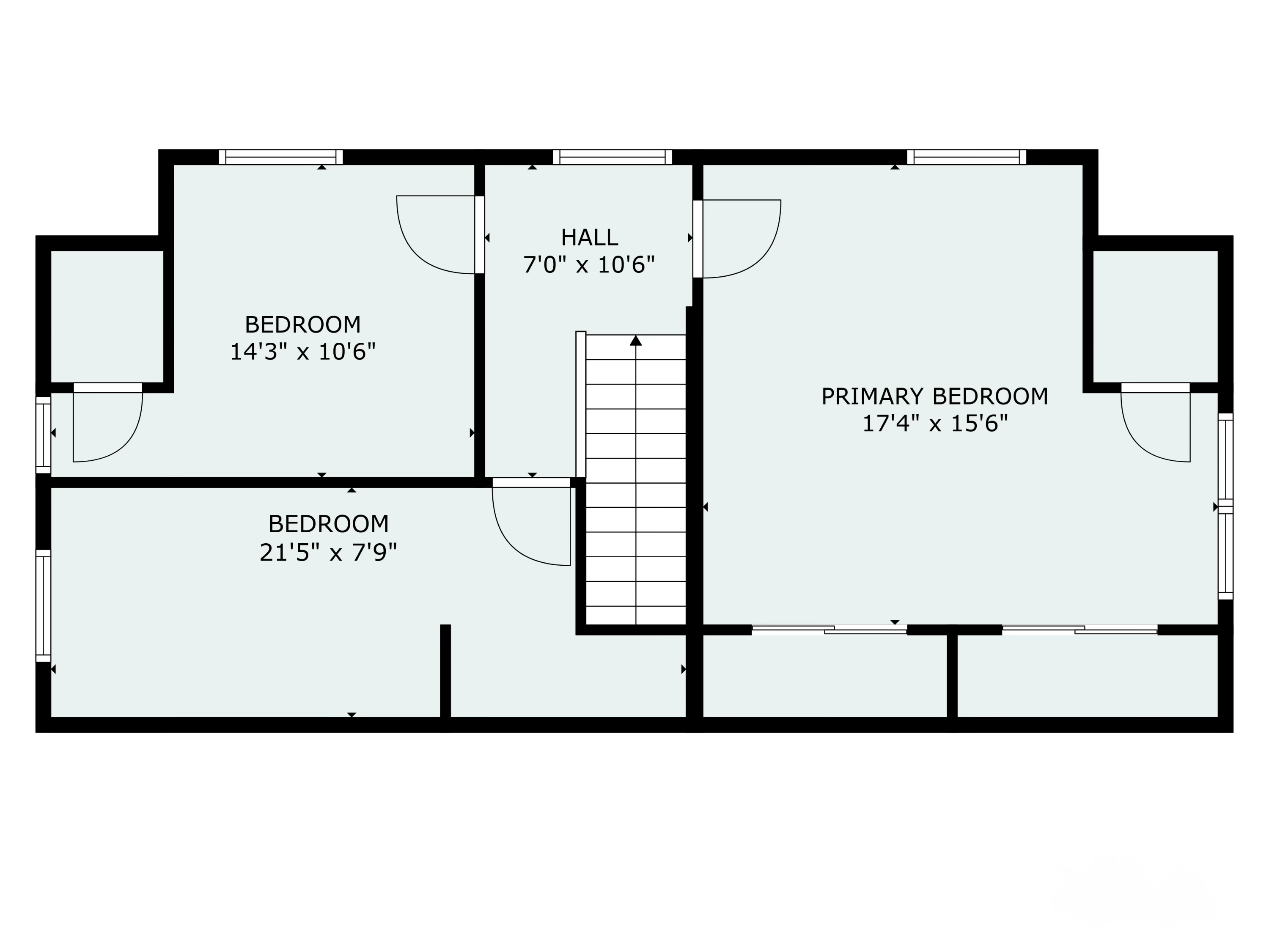 326 George Wright Road Woolwich, ME 04579 - Photo 50 of 51 Upstairs Floorplan