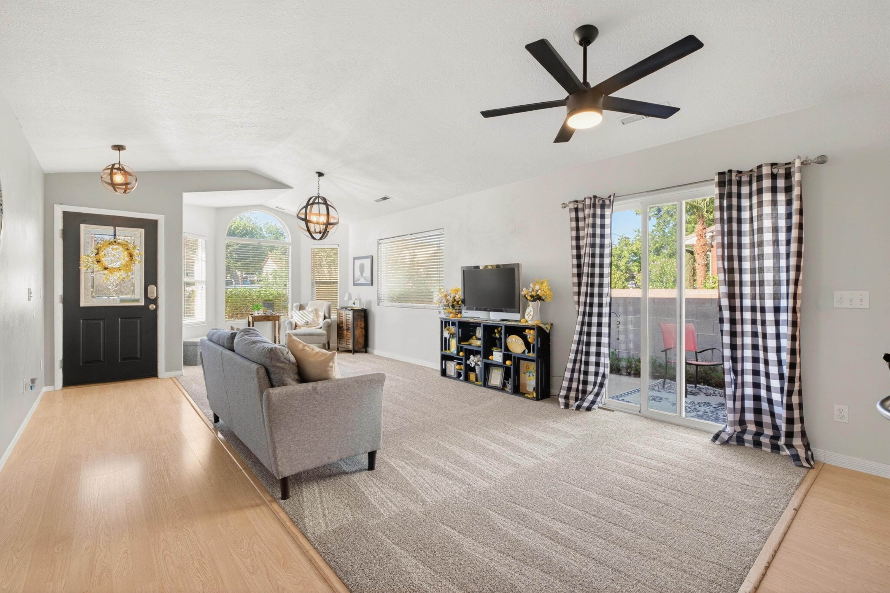 554 East 200 South, Unit 10 St. George, UT 84770 - Photo 6 of 21 Living with door to patio