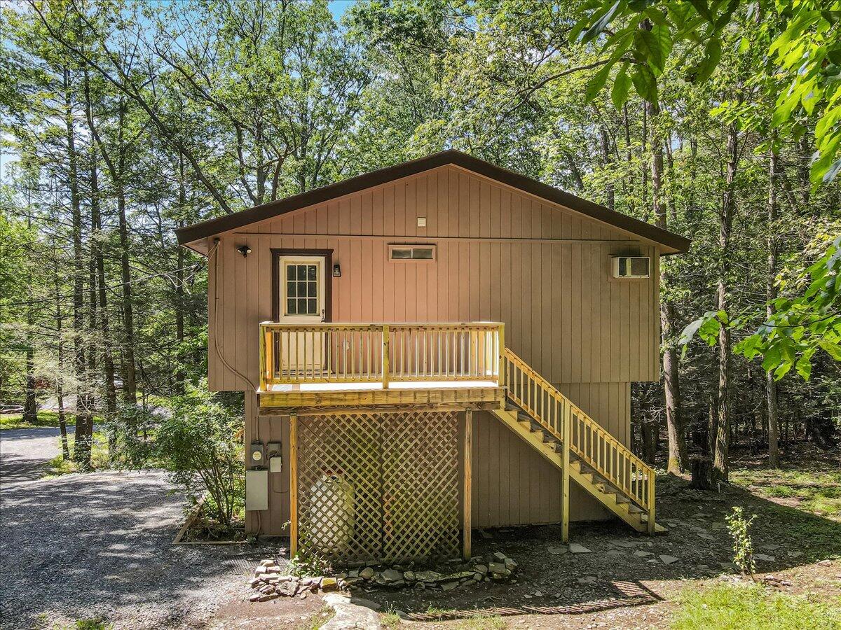 169 Sportsmen Drive Cresco, PA 18326 - Photo 44 of 61 a house view with a outdoor space