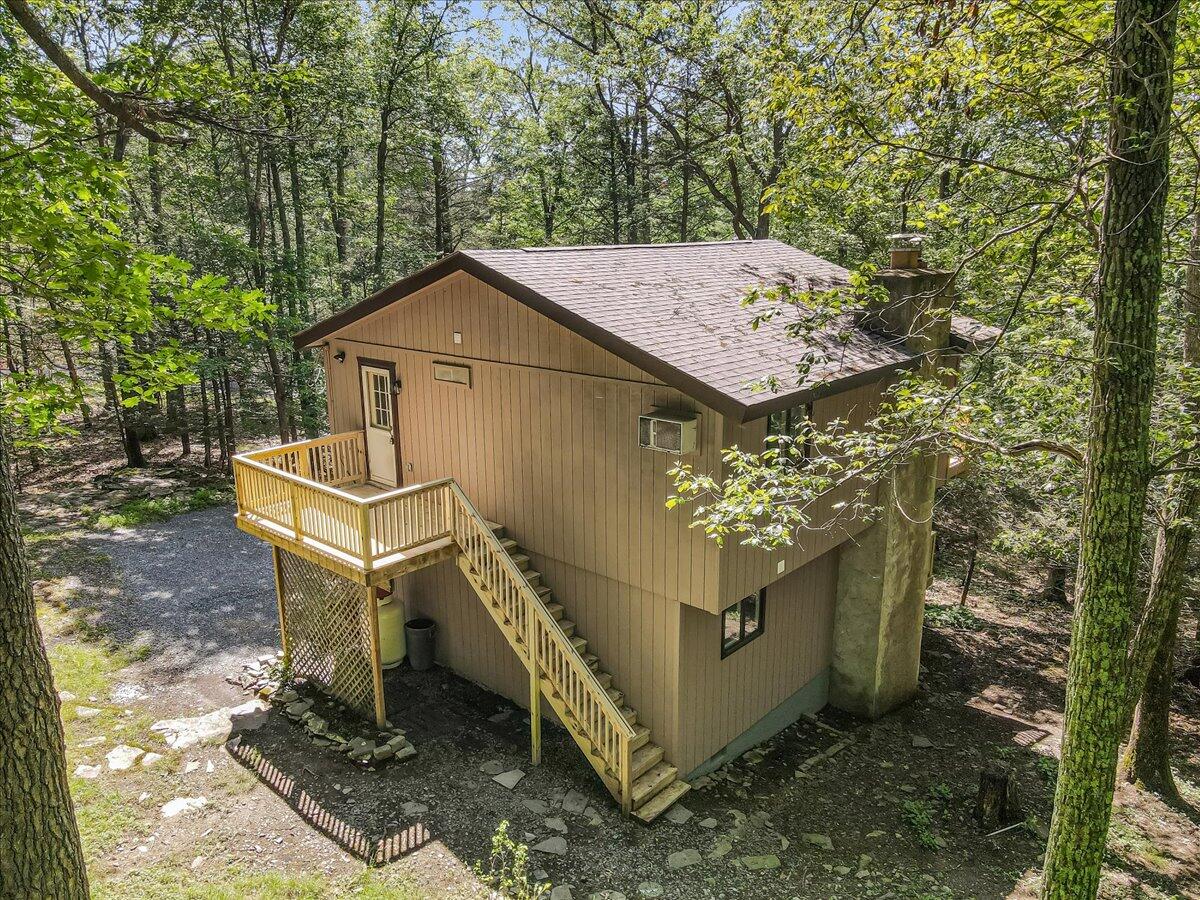 169 Sportsmen Drive Cresco, PA 18326 - Photo 51 of 61 a house view with a outdoor space