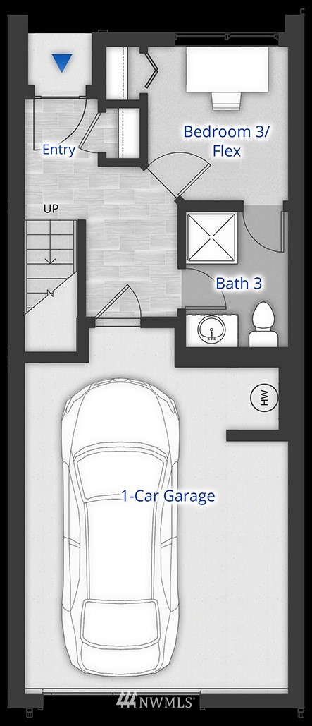 8554 22nd Place Northeast Seattle, WA 98115 - Photo 23 of 25 a utility room with a washer and dryer