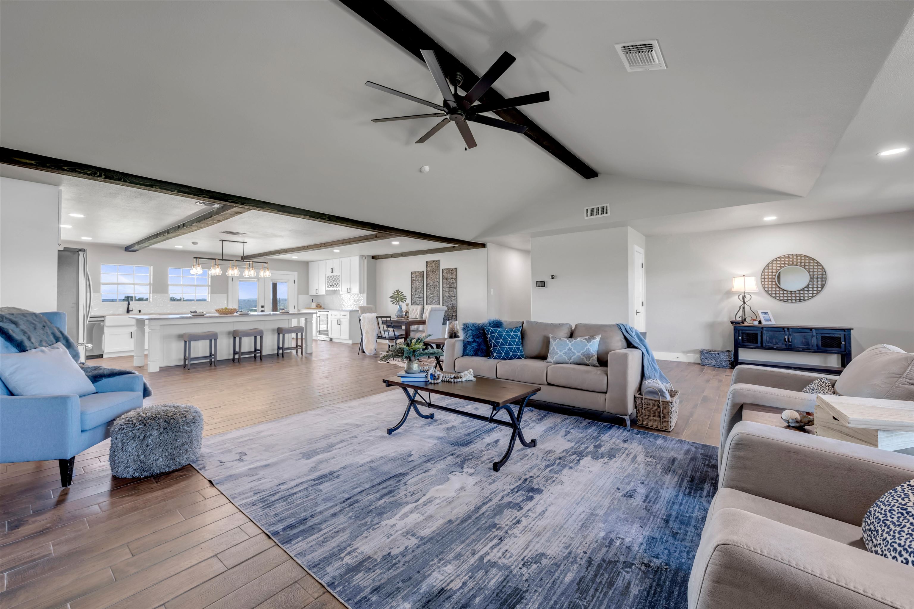941 County Road 402 Marble Falls, TX 78654 - Photo 6 of 30 a living room with furniture and a table