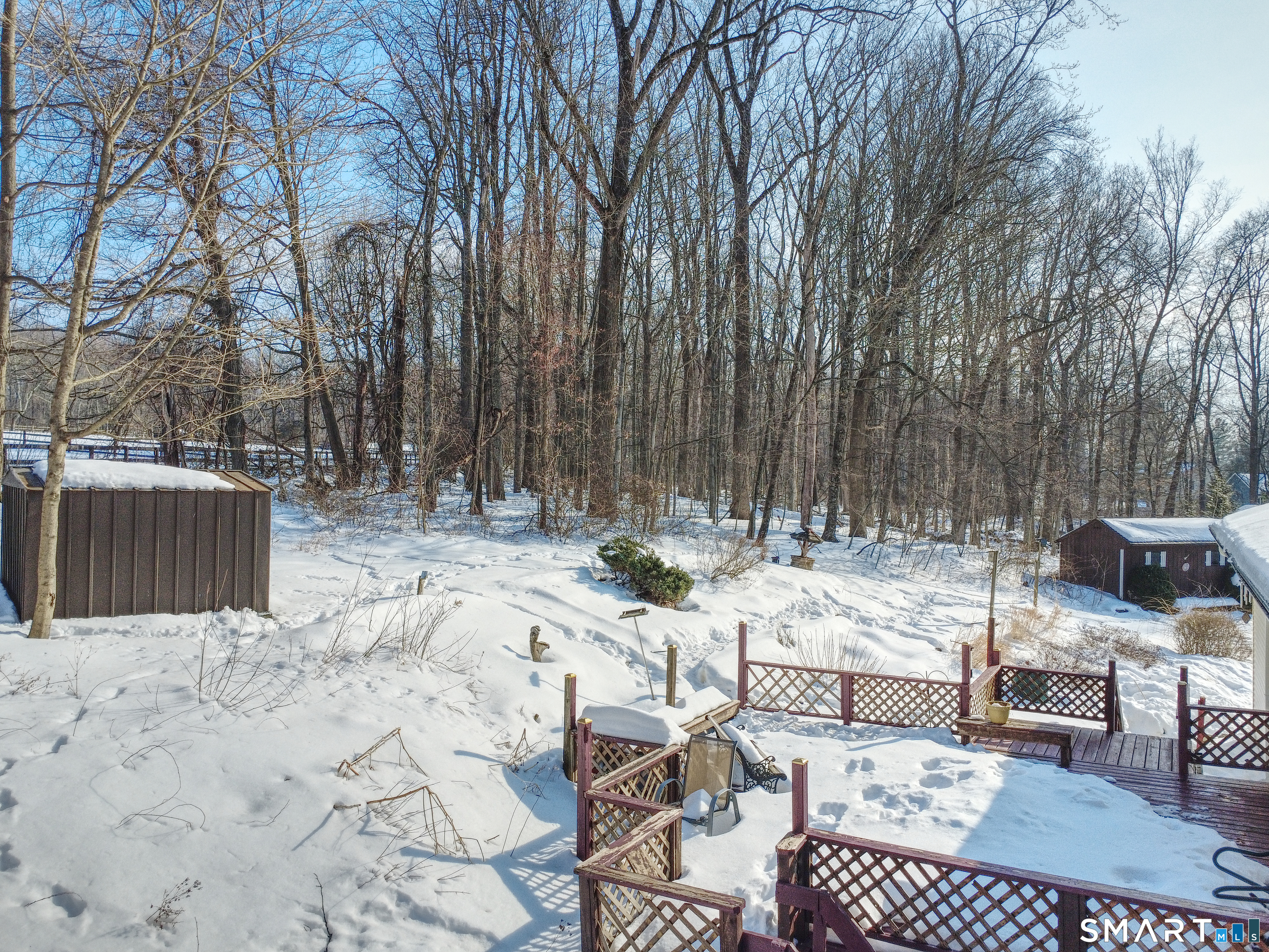 268 Chestnut Land Road New Milford, CT 06776 - Photo 8 of 20 a view of backyard with swimming pool and sitting area