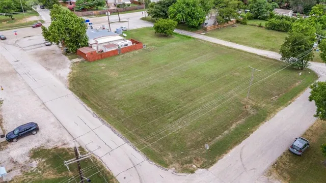 a view of a swimming pool with an outdoor space
