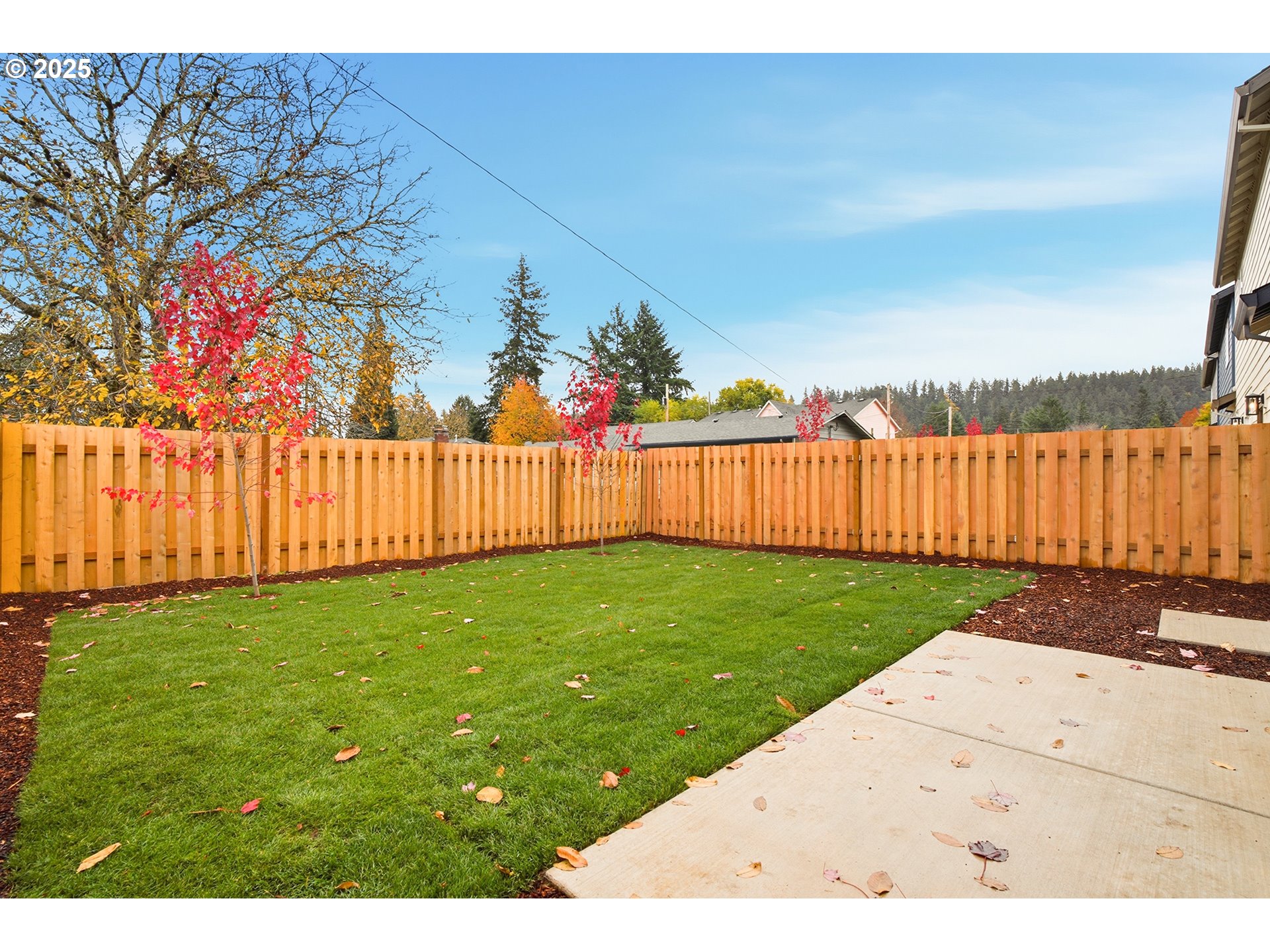 14722 Southeast Powell Boulevard Portland, OR 97236 - Photo 20 of 20 a view of a backyard with a garden