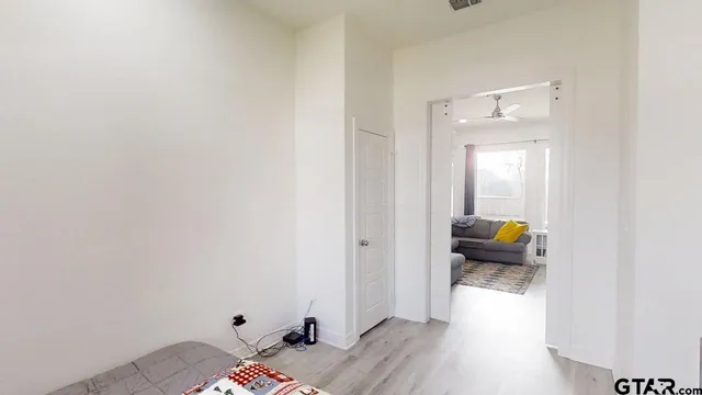 a view of storage and utility room