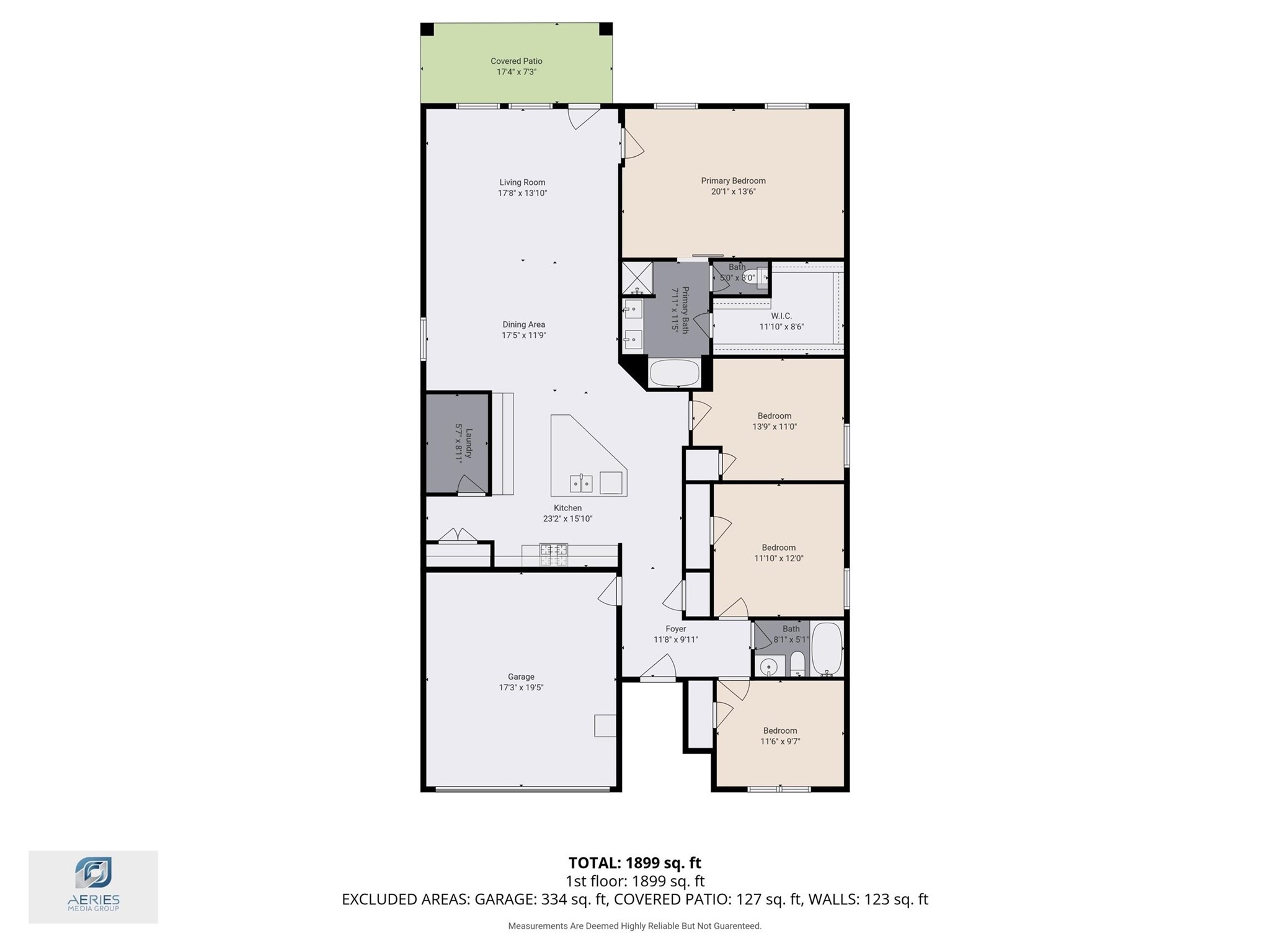 5210 Adria Hills Circle Spring, TX 77389 - Photo 42 of 42 Floor plan - measurements approximate