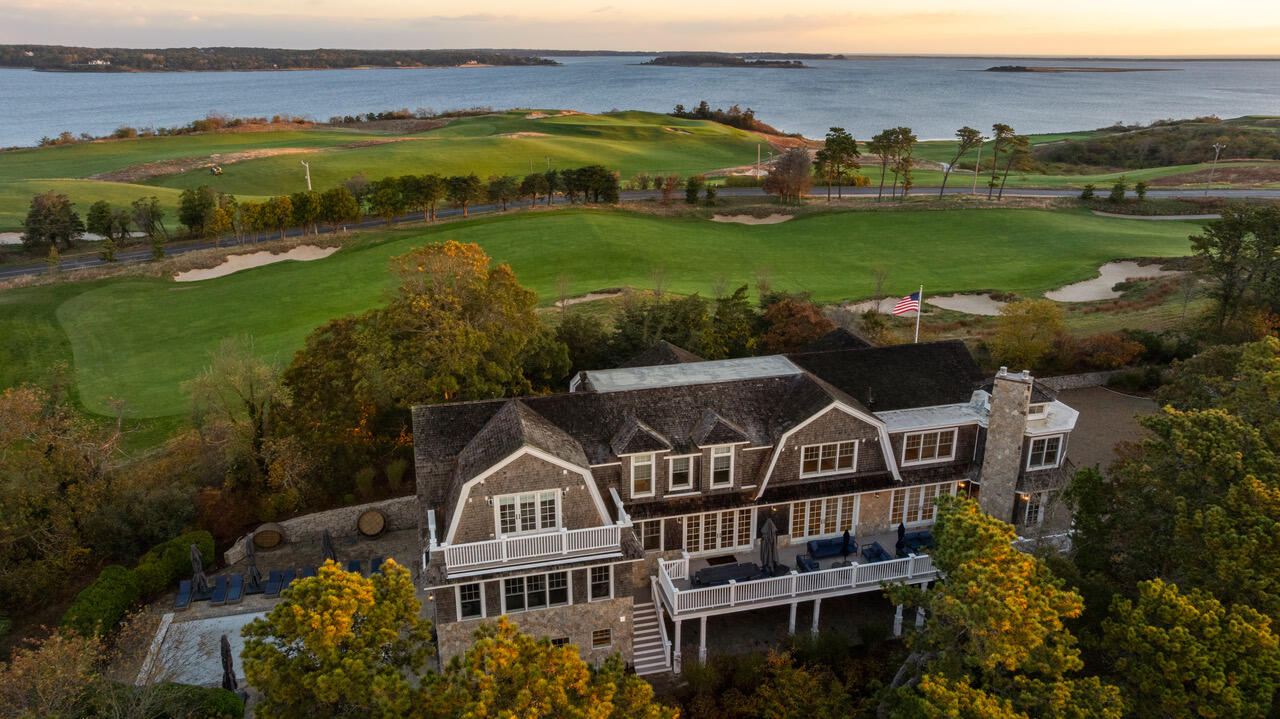 558 Fox Hill Road Chatham, MA 02633 - Photo 36 of 39 an aerial view of a house with a garden
