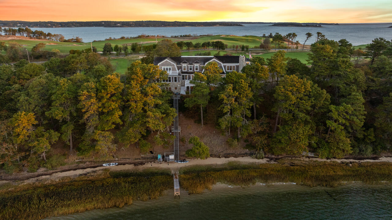 558 Fox Hill Road Chatham, MA 02633 - Photo 38 of 39 a view of a town with mountains in the background